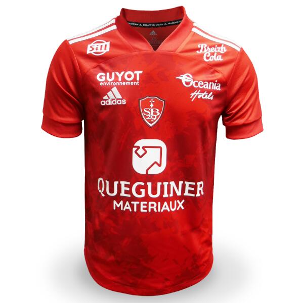 Stade Brestois 29 Home Kit Soccer Jersey 2020/21